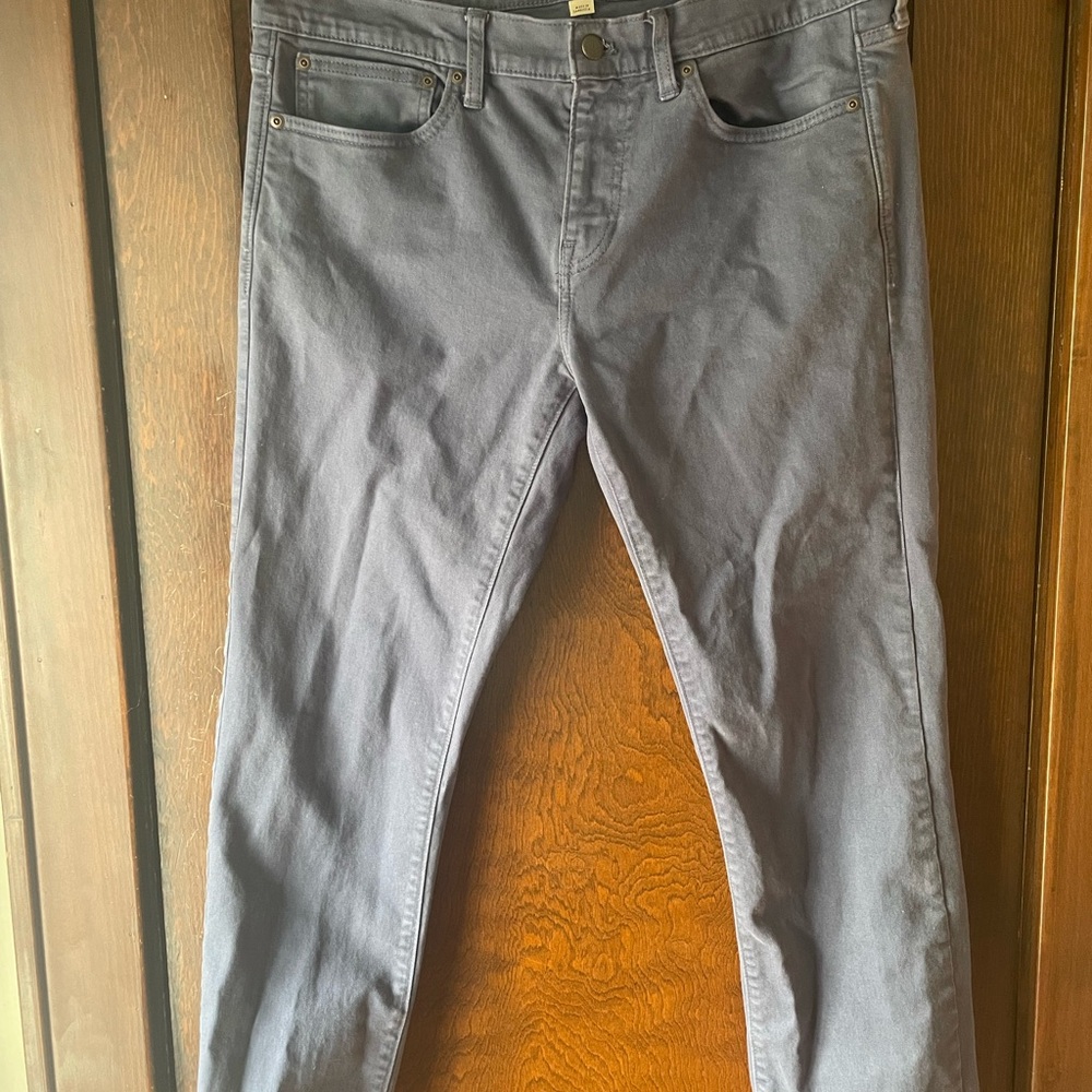 J. Crew Blue Slim Fit Pant